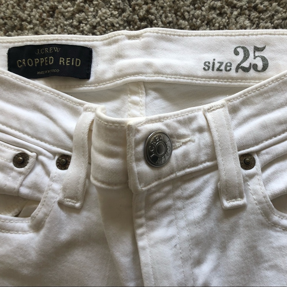 JCREW cropped reid pants